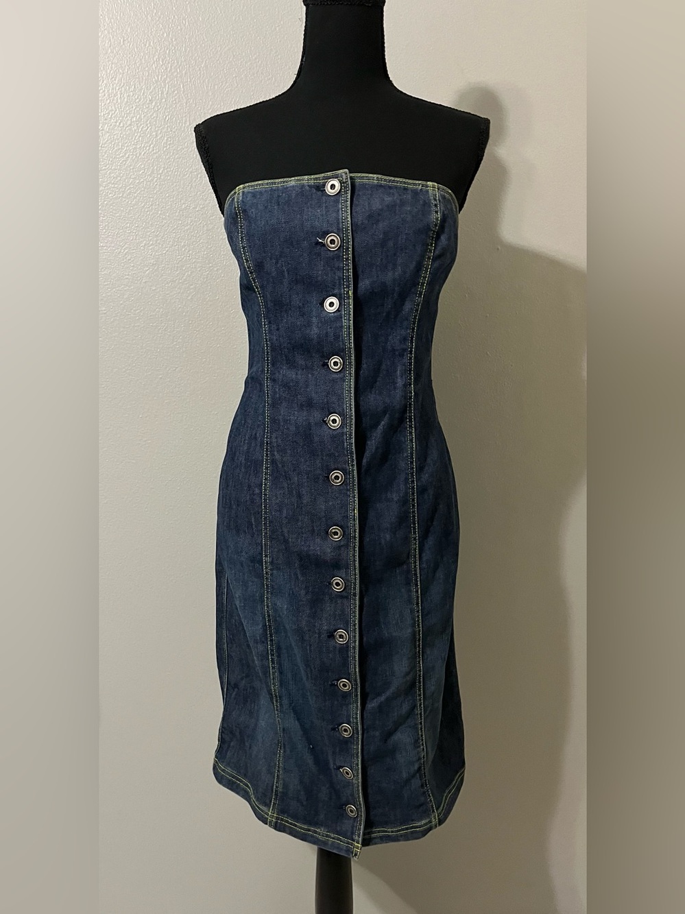 Armani Jeans vintage denim dress. Pre-Owned Condition-Good Size 12